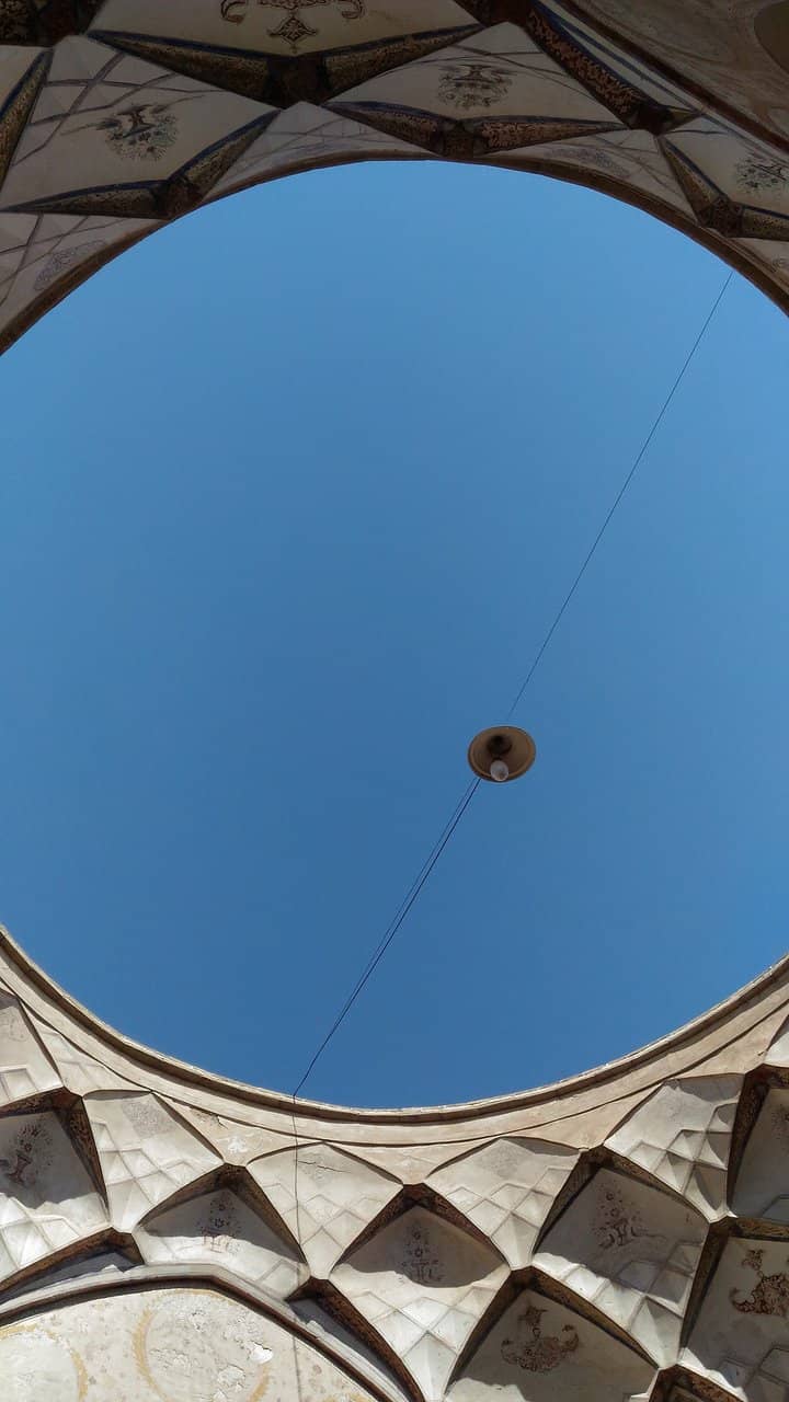 Intricate Stucco and Mirror Work