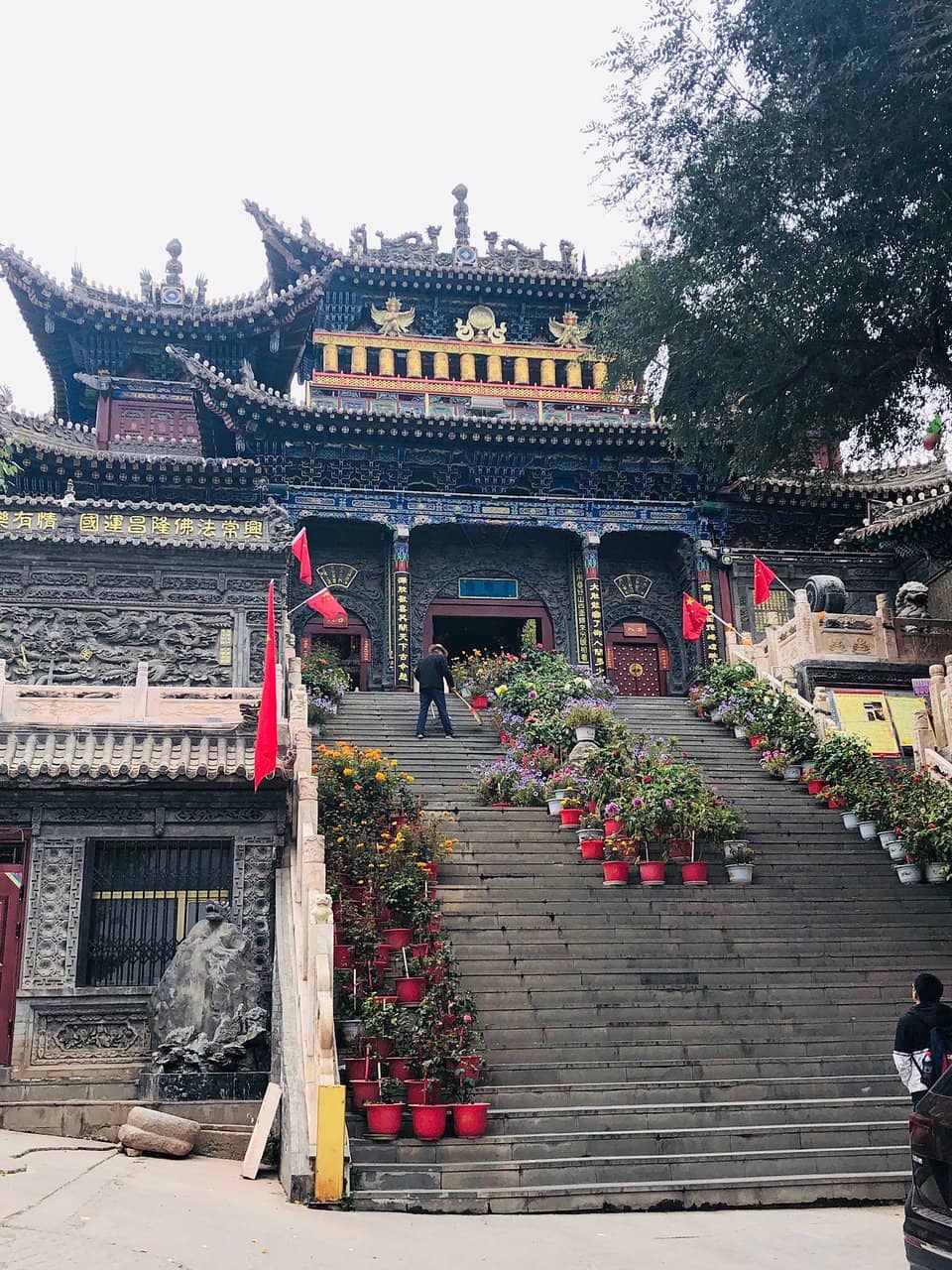 Holi Temple Ambiance