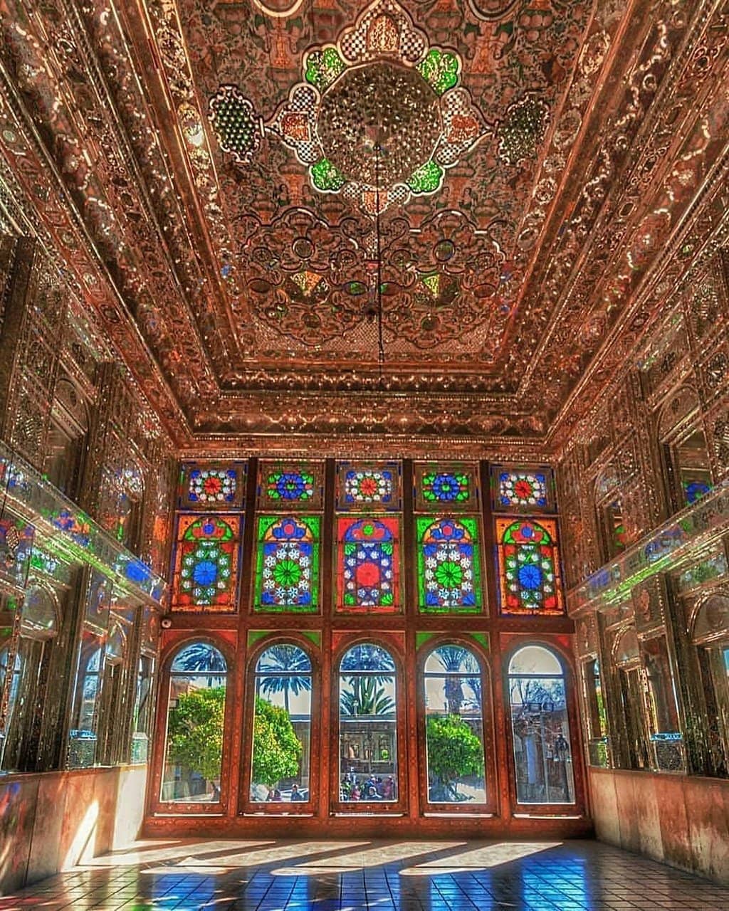 Mirror Hall (Talar-e Ayeneh)