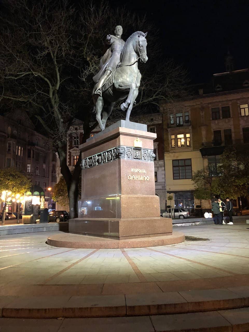 King Danylo on Horseback