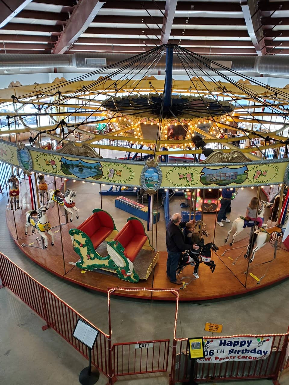 Vintage Carousel Exhibits