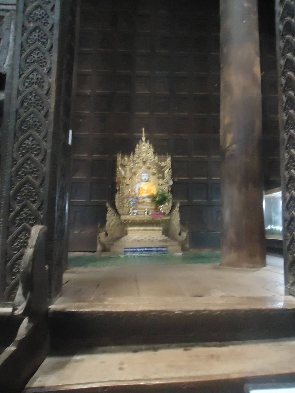 Massive Teak Pillars