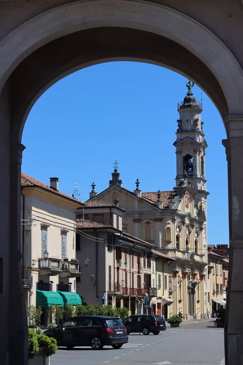 Charming Urban Square