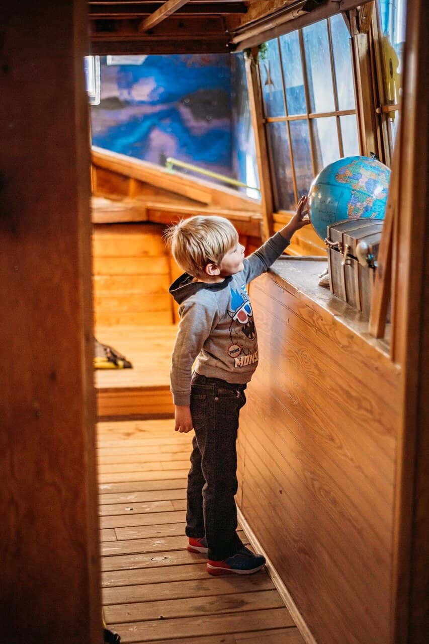 Two-Story Lego Building Area