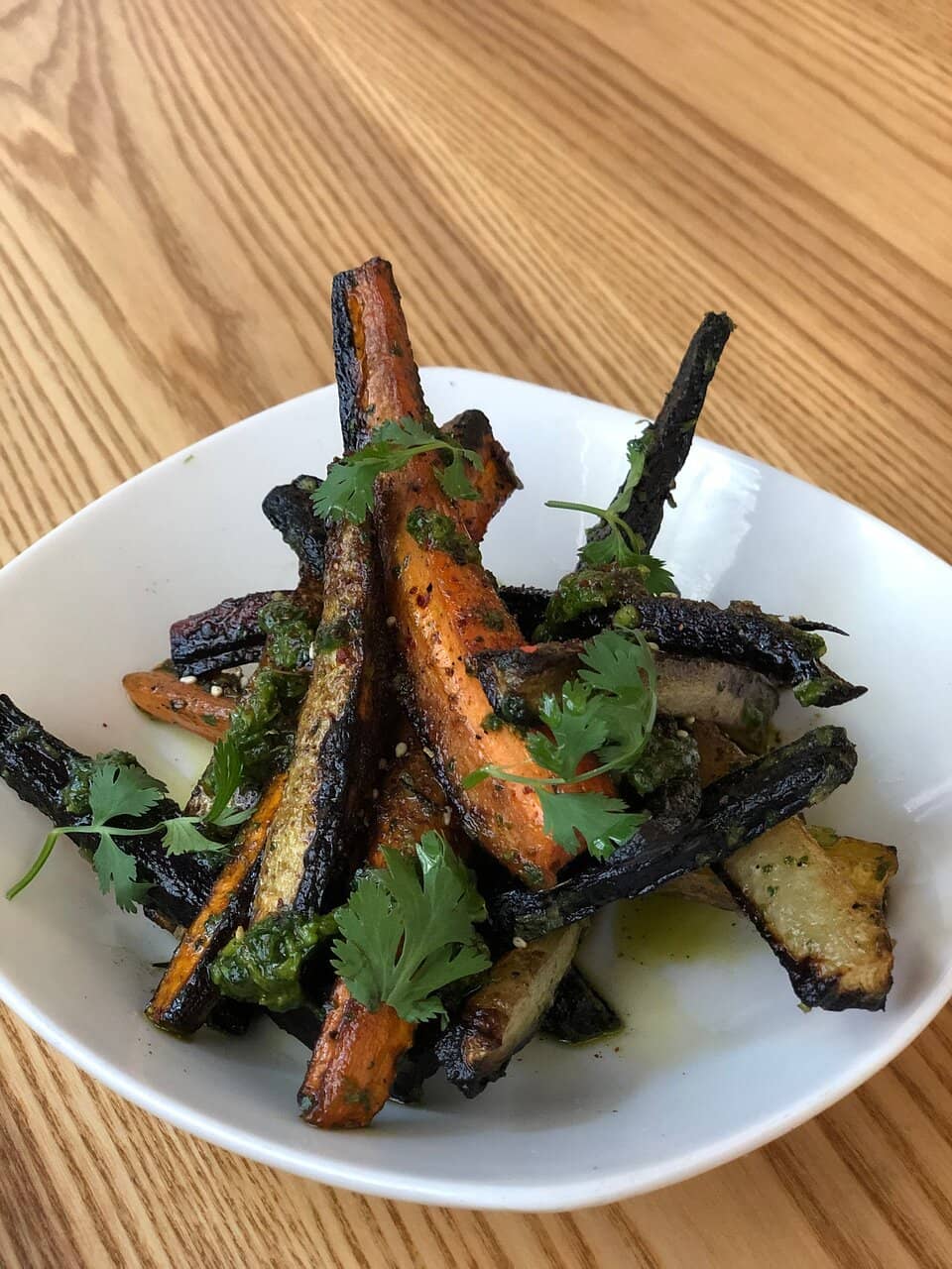 Roasted Harissa Carrots