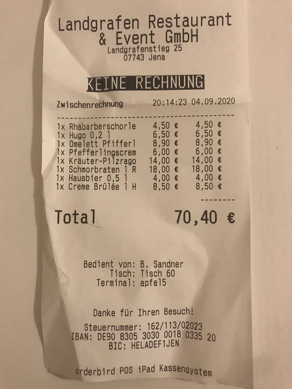 Proximity to Beer Garden