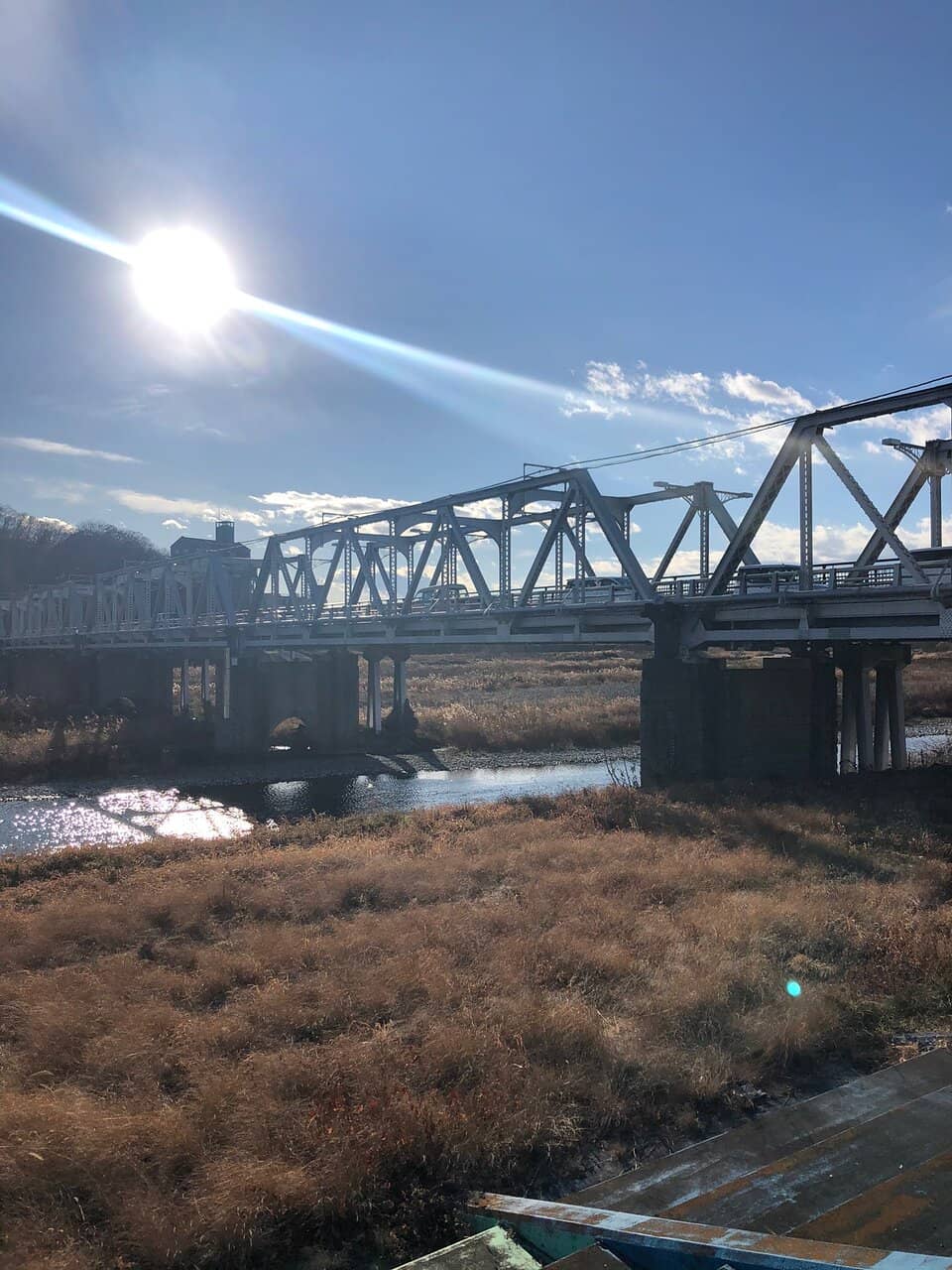 Truss Bridge Silhouette