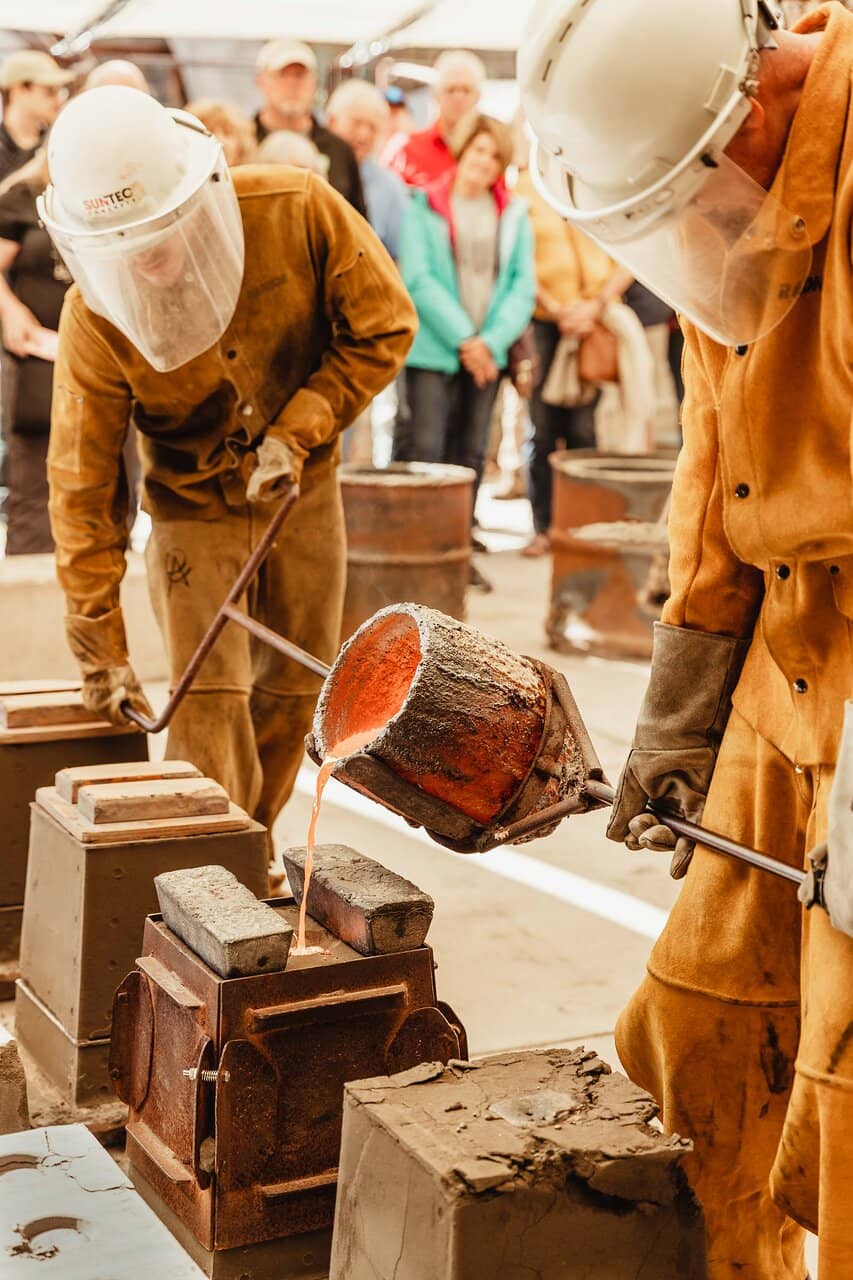 Live Sand Casting Demonstrations