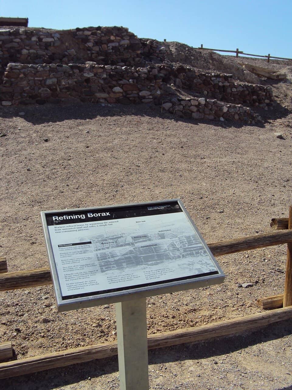 Historic Borax Plant Ruins