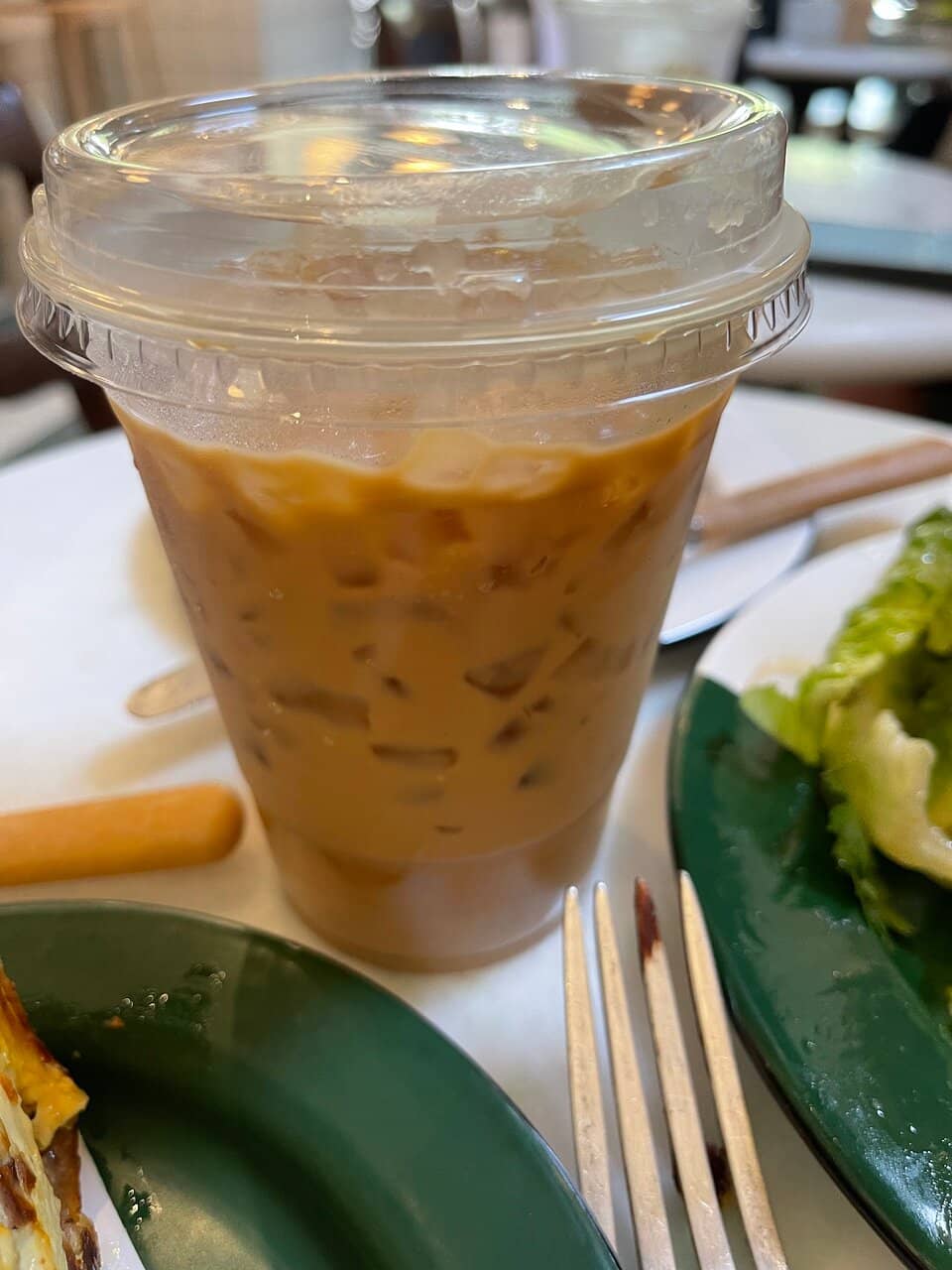 European-Style Cafe Ambiance