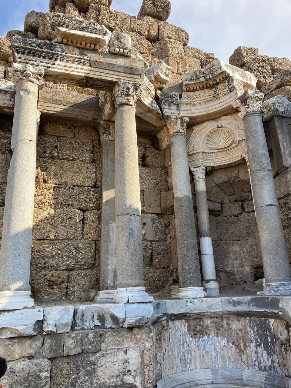 Ancient Shops and Buildings