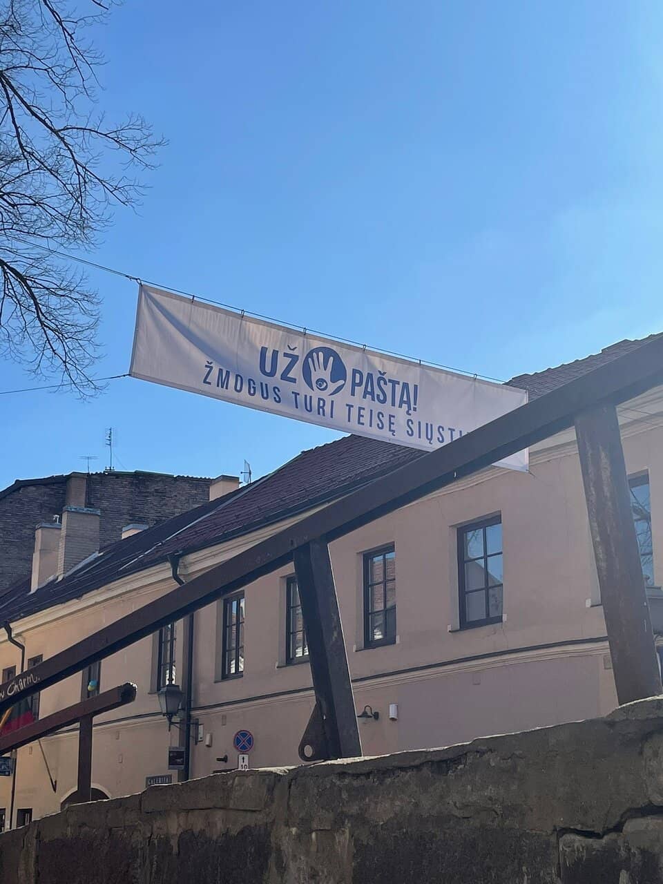 Angel of Užupis Statue