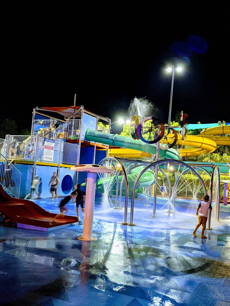 Fenced Adventure Playground