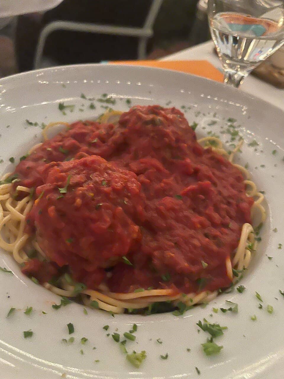 Spaghetti and Meatballs