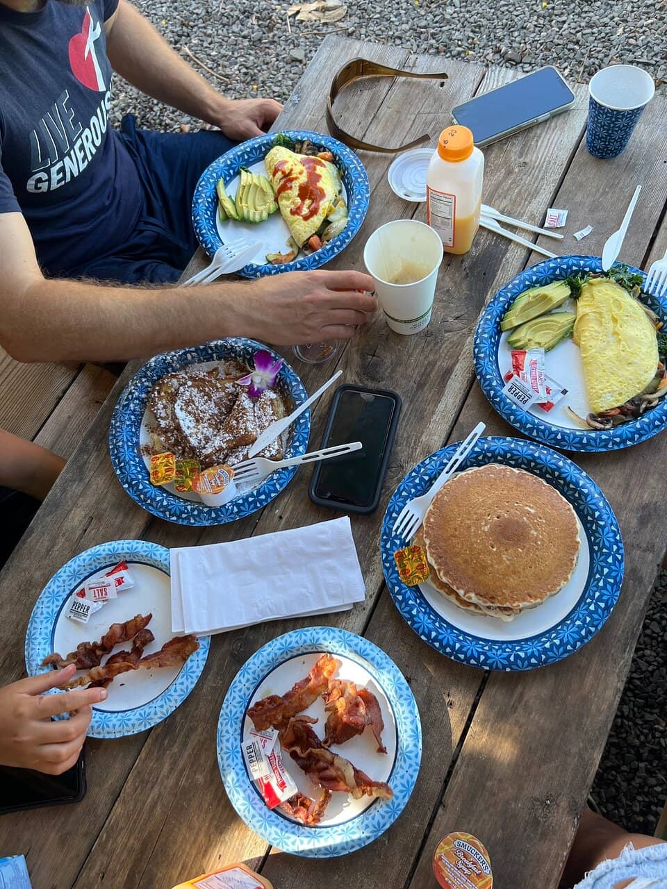 Hawaiian Delight Waffles