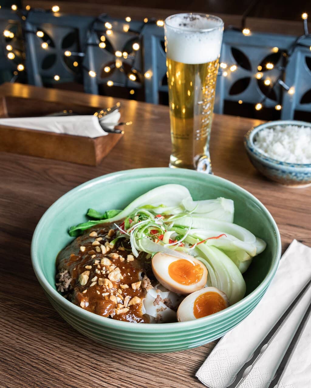 Artfully Presented Sushi Rolls