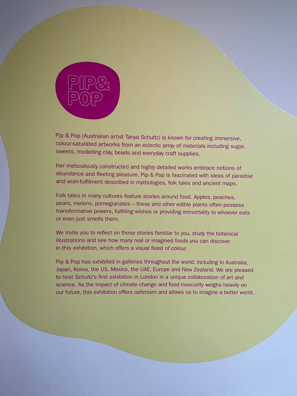 Botanical Blues Exhibition