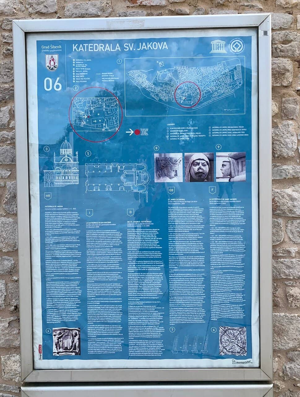 The Frieze of 71 Faces