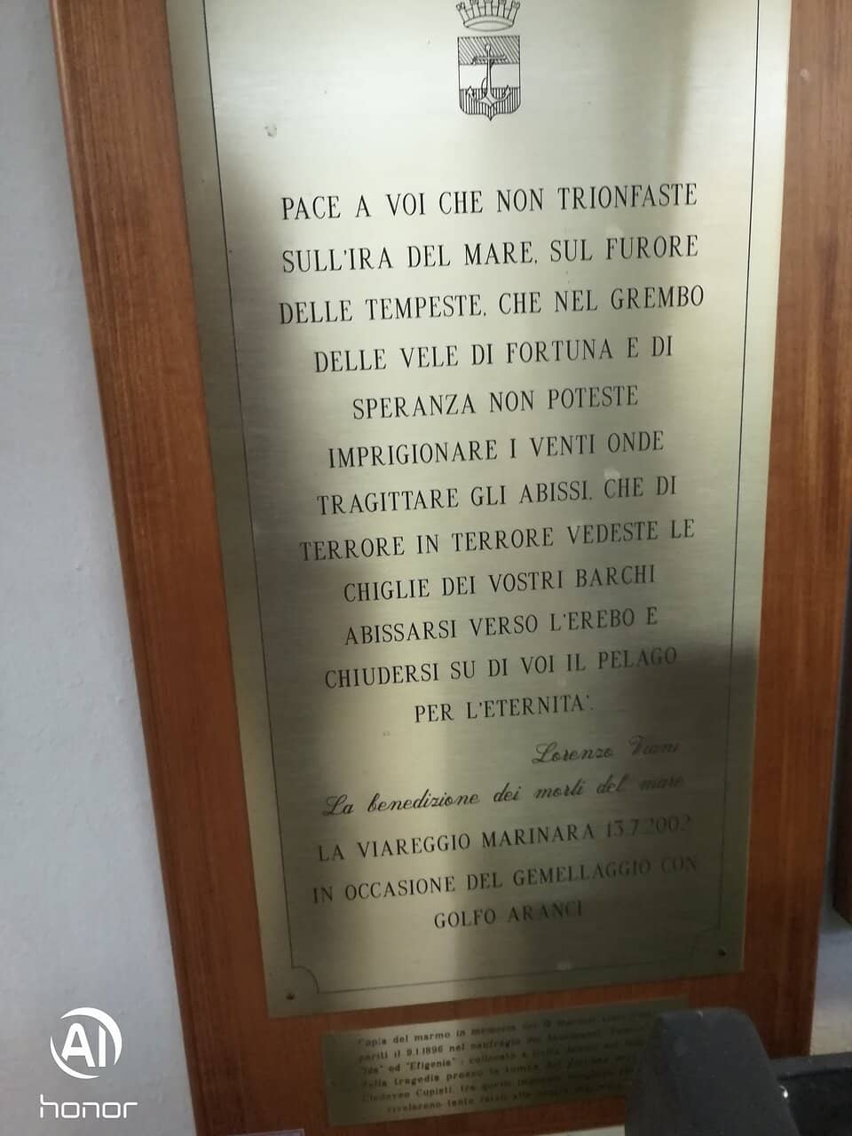 Palombari's Equipment