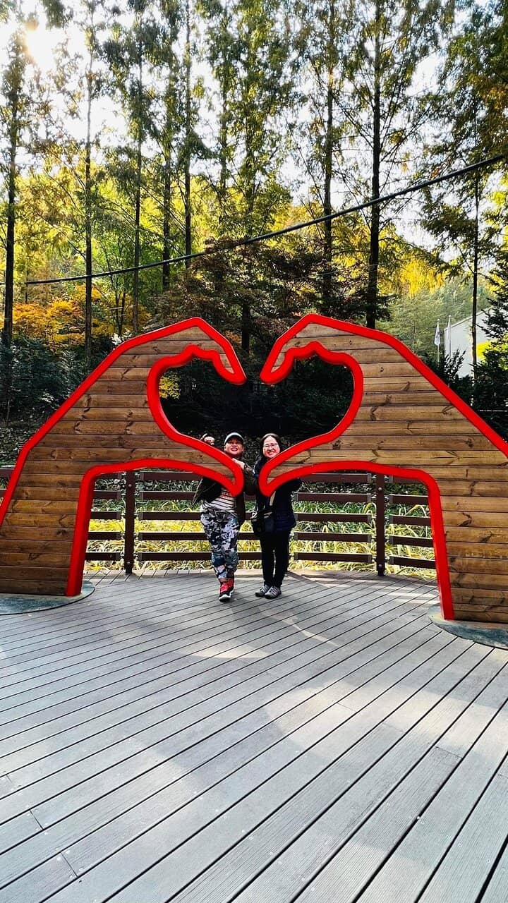 Jangtaesan Mountain Peak