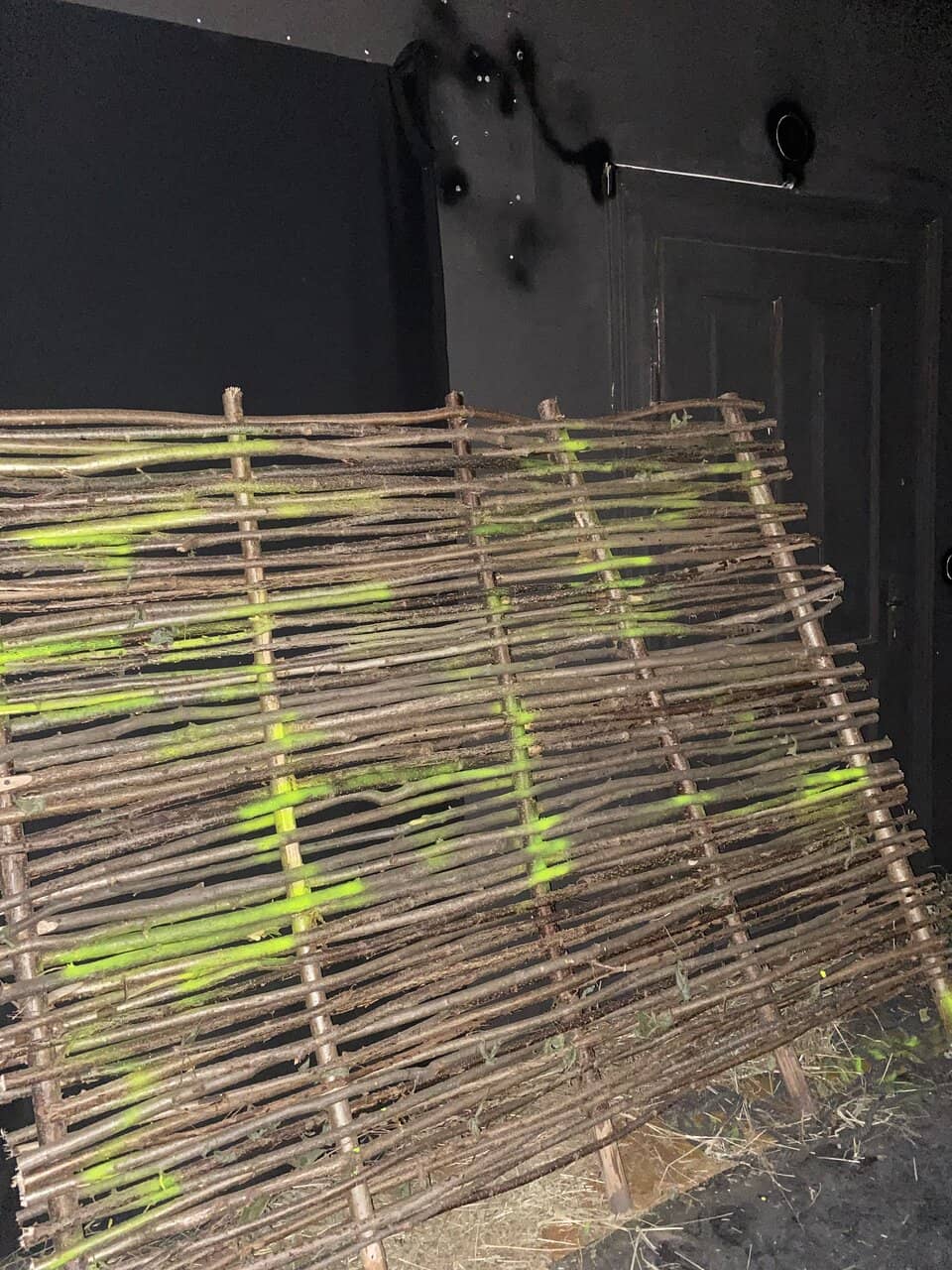 Covered Wooden Staircase