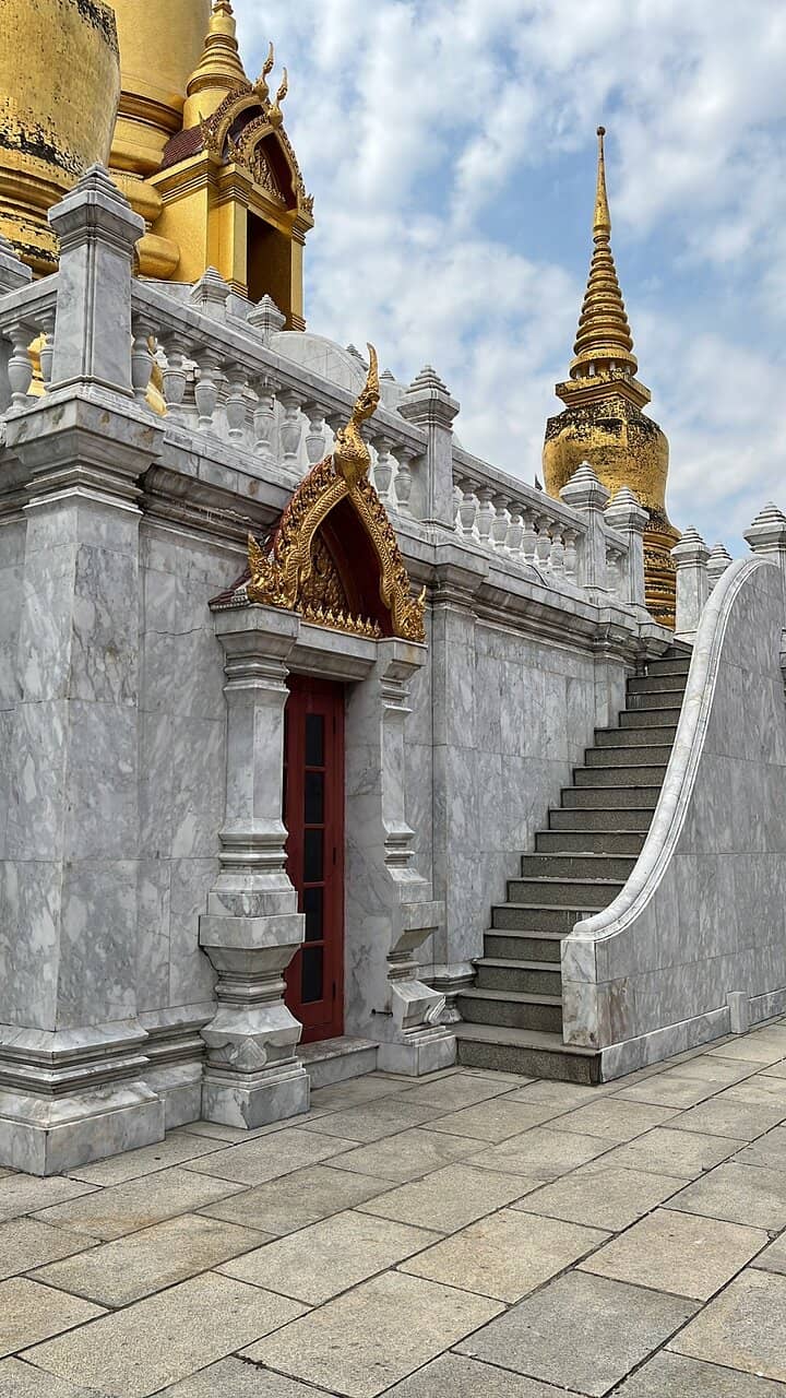 Gilded Stupas and Spires