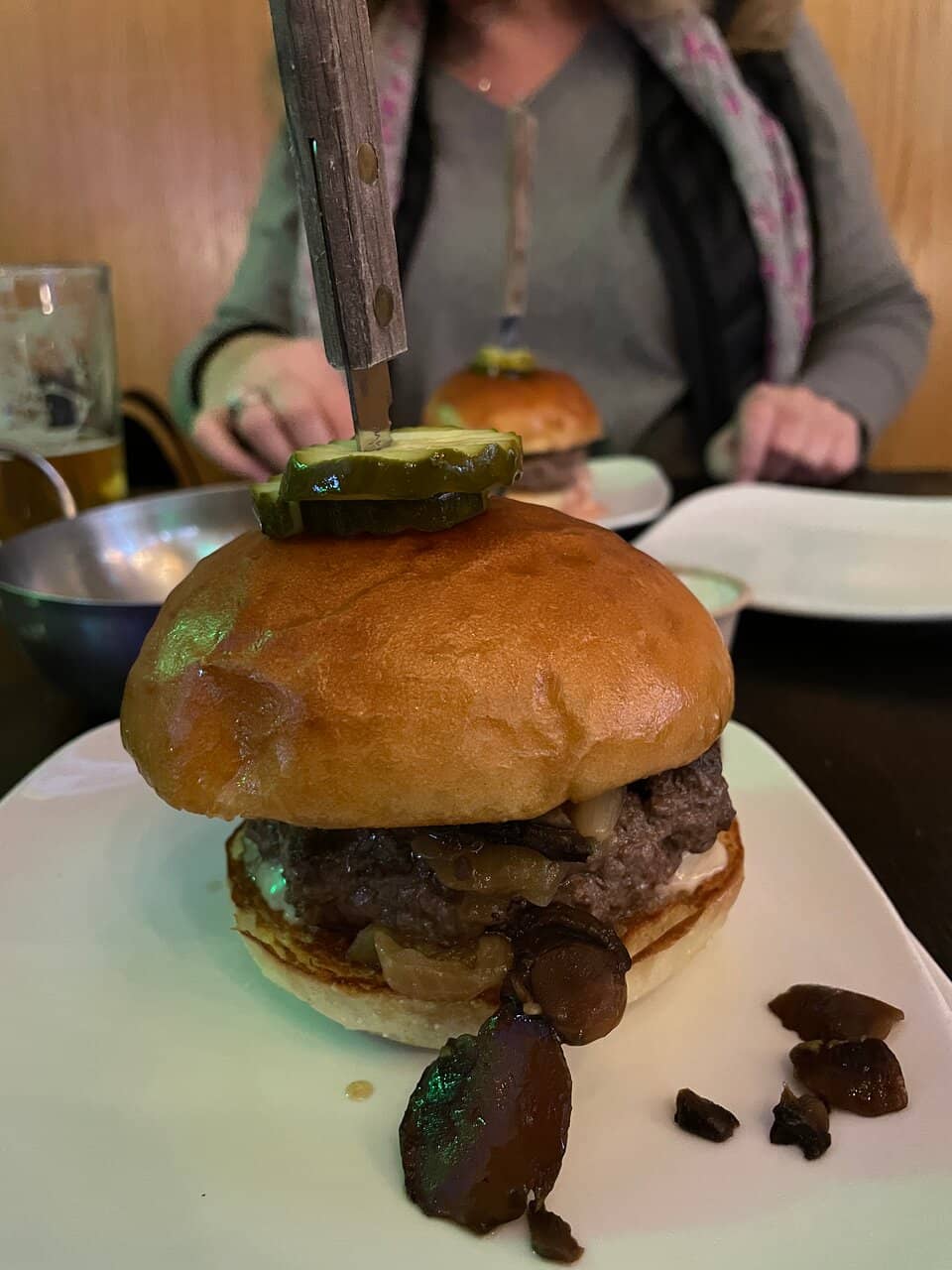 Spacious Beer Garden