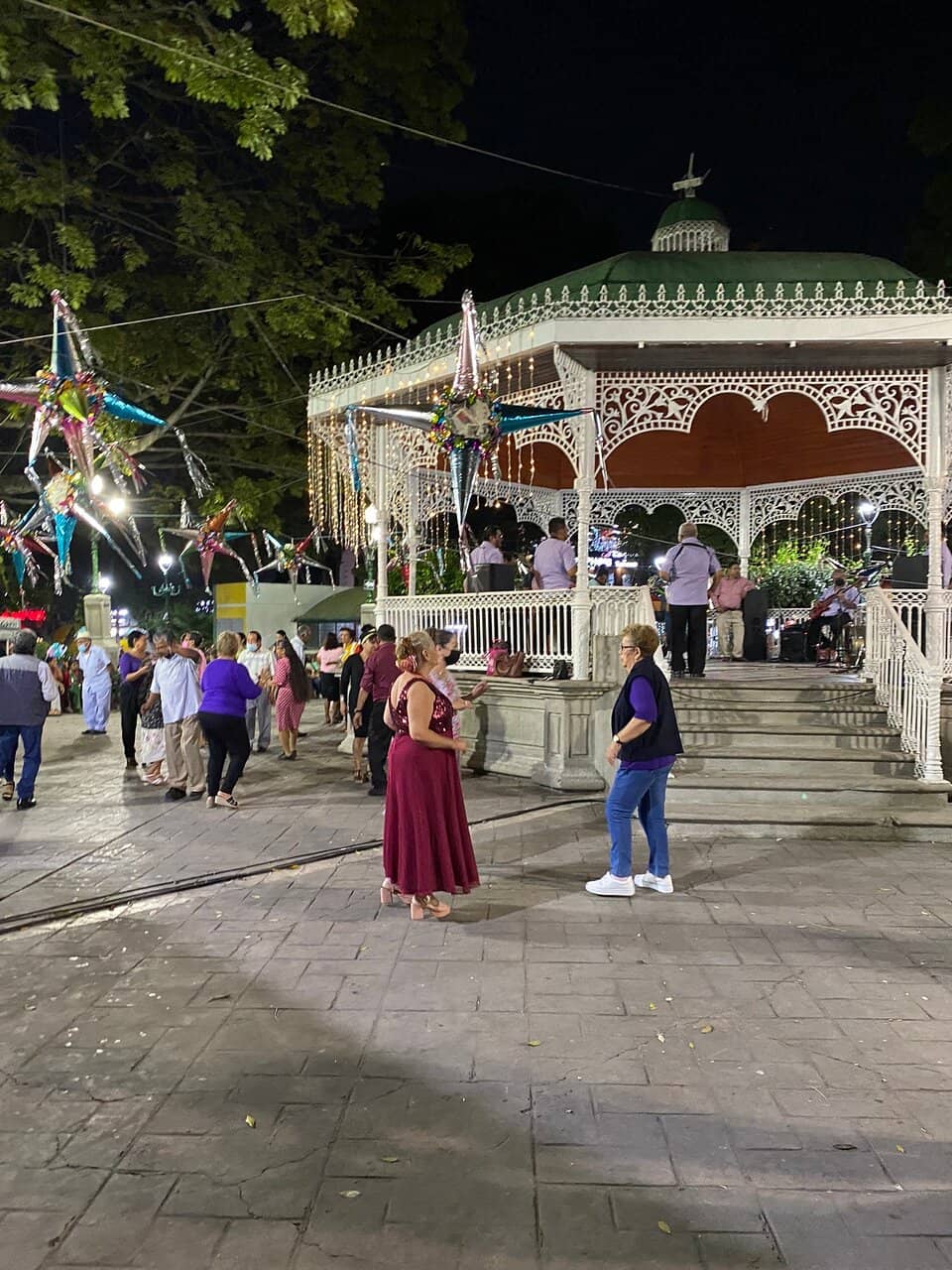 Evening Light Fountain