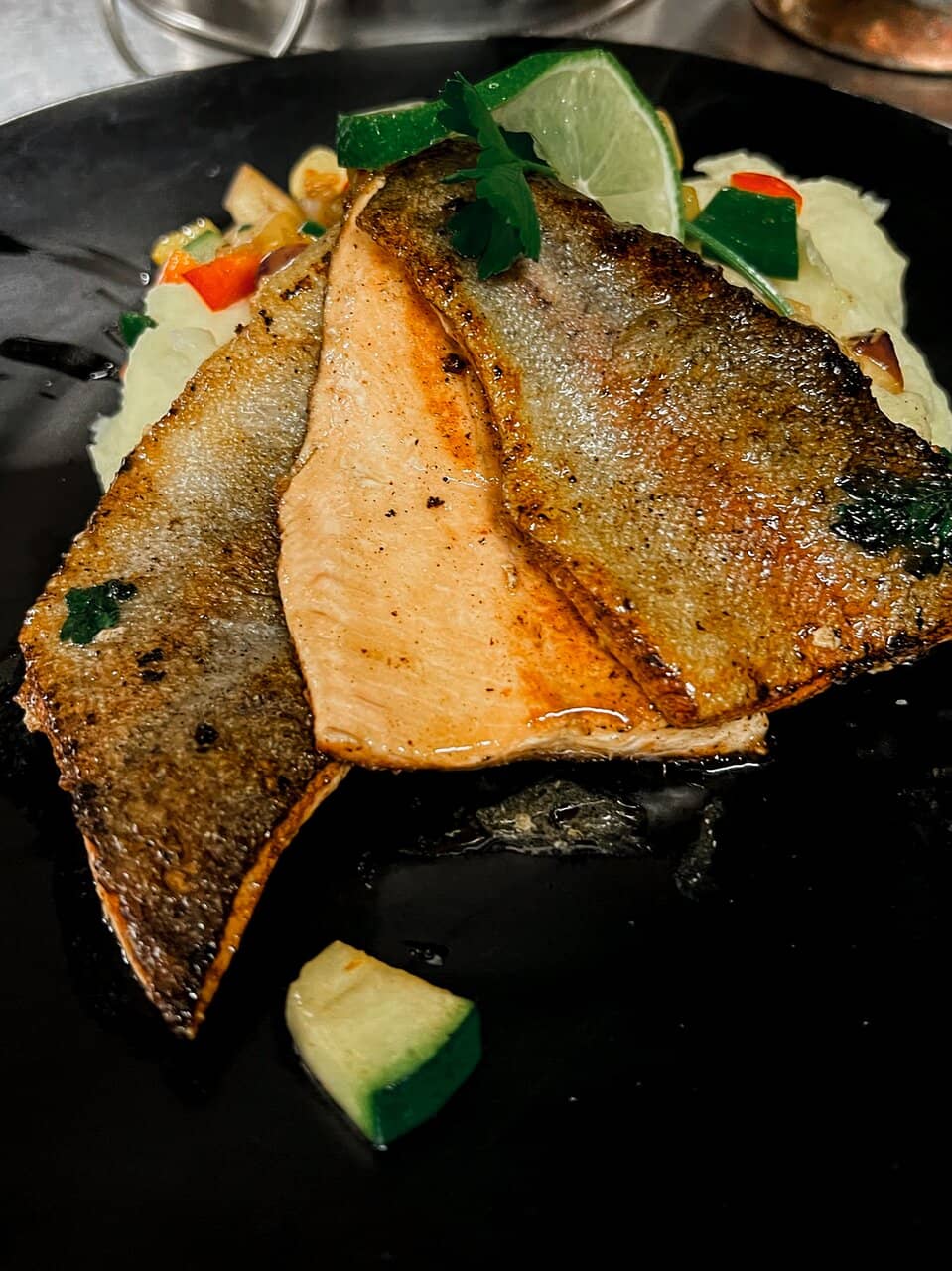 Butcher Block Plate for Two