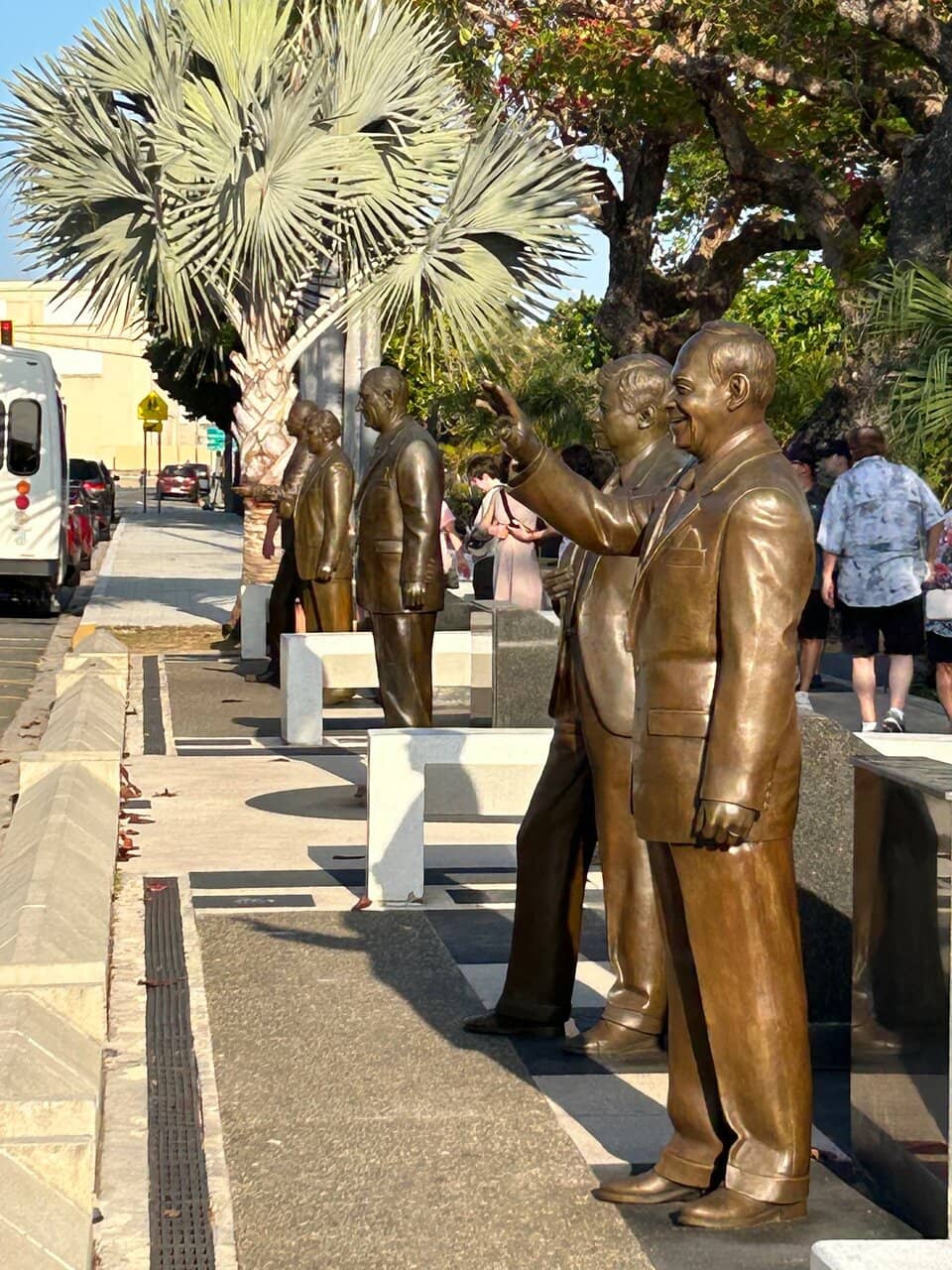 Presidential Bronze Statues