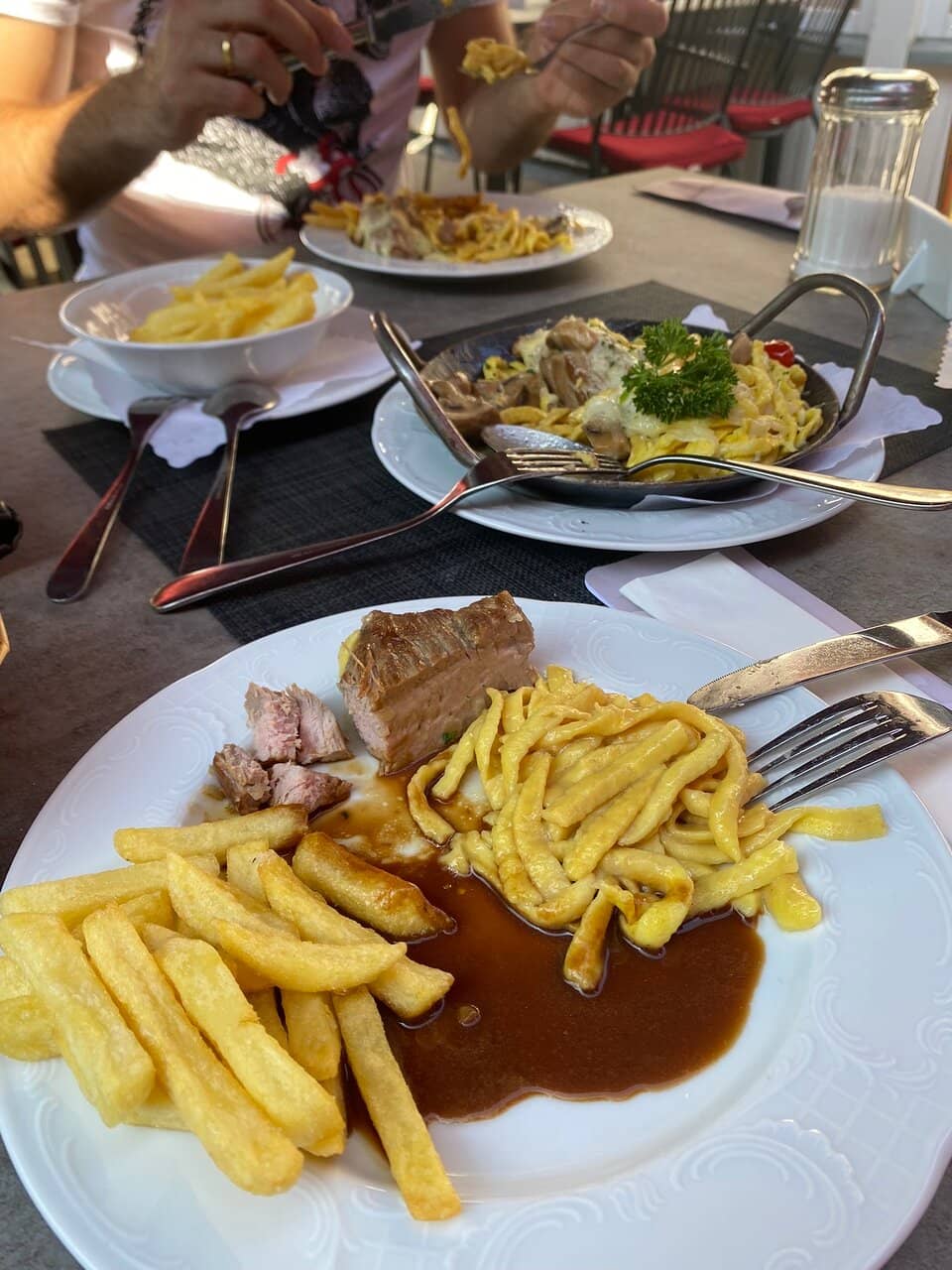 Spacious Beer Garden