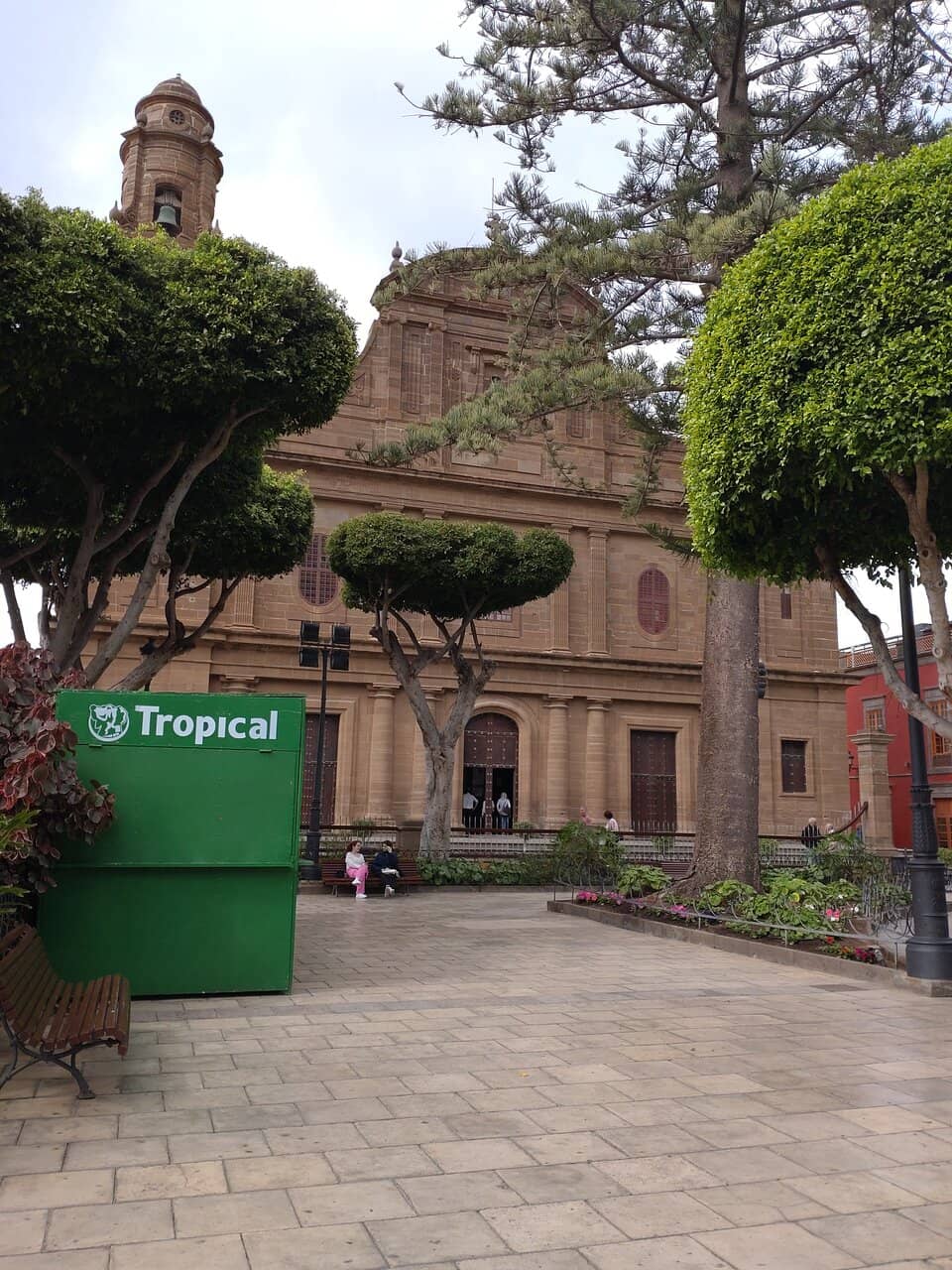 Unique Exterior Buttresses