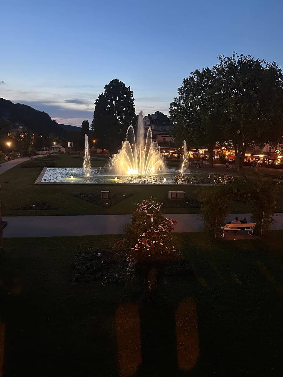 Wandelhalle and Kurgarten