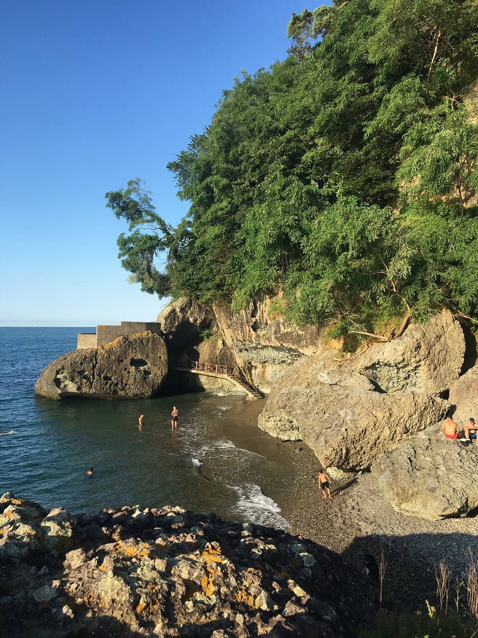 Secluded Beach Access