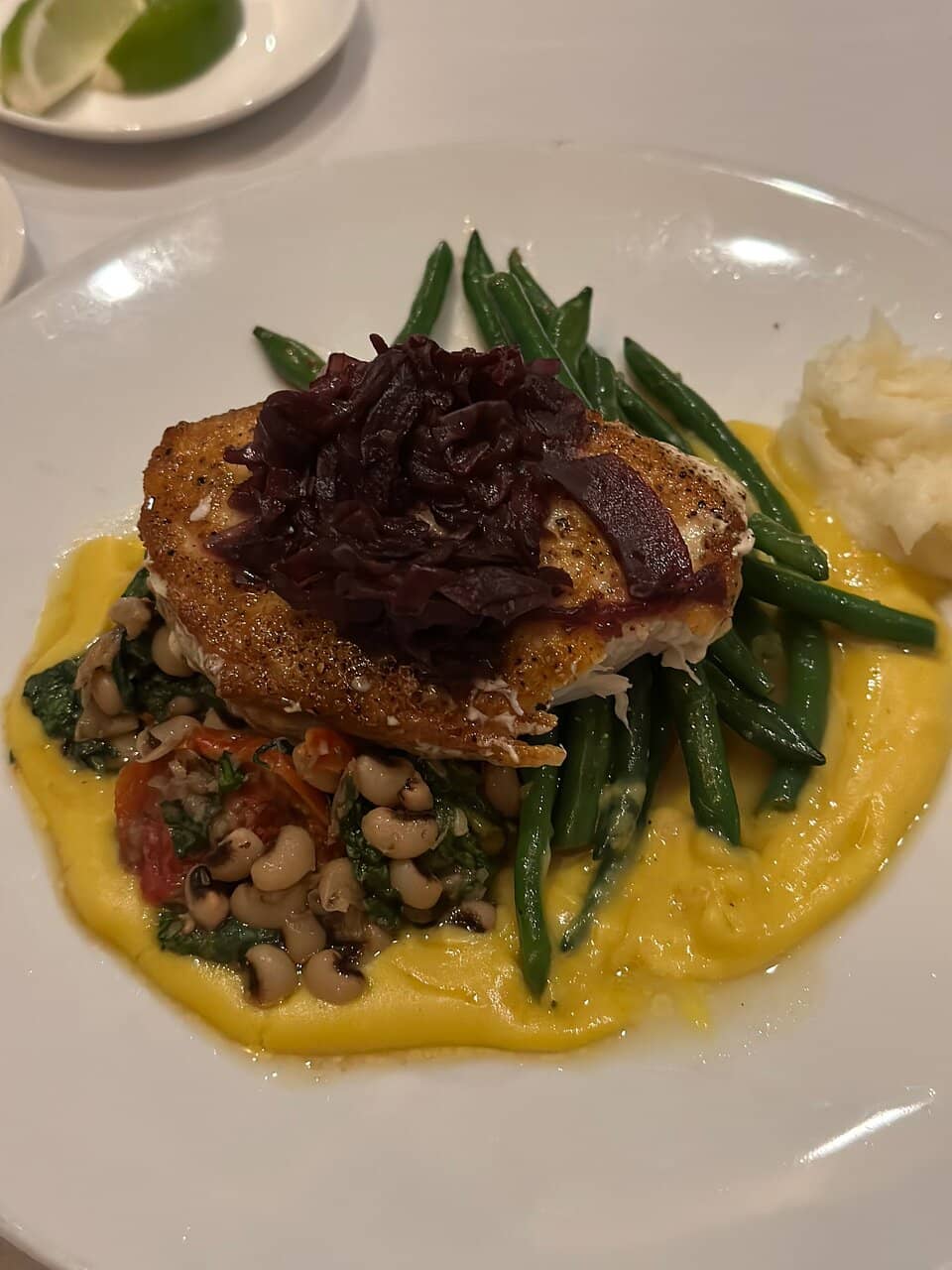 Upscale yet Laid-Back Ambiance