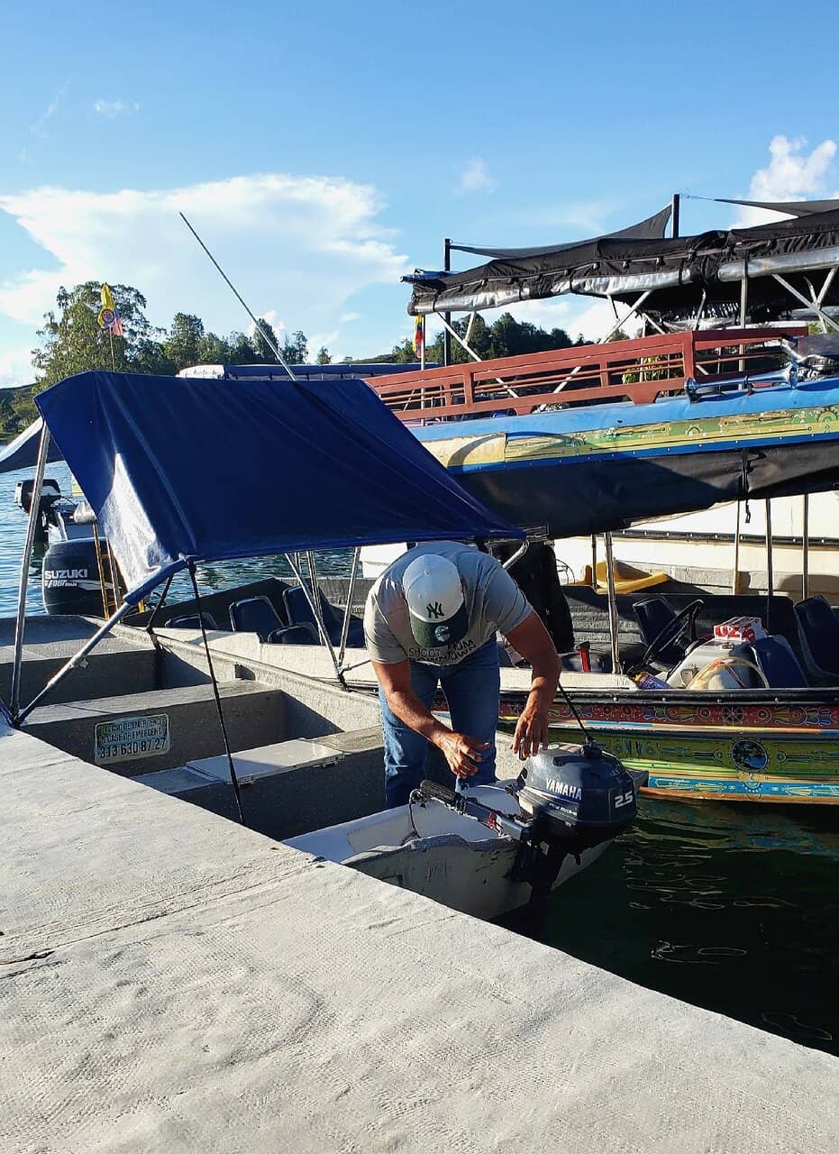 Vibrant Lakeside Promenade