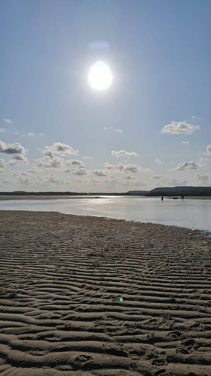 Natural Pools at Low Tide