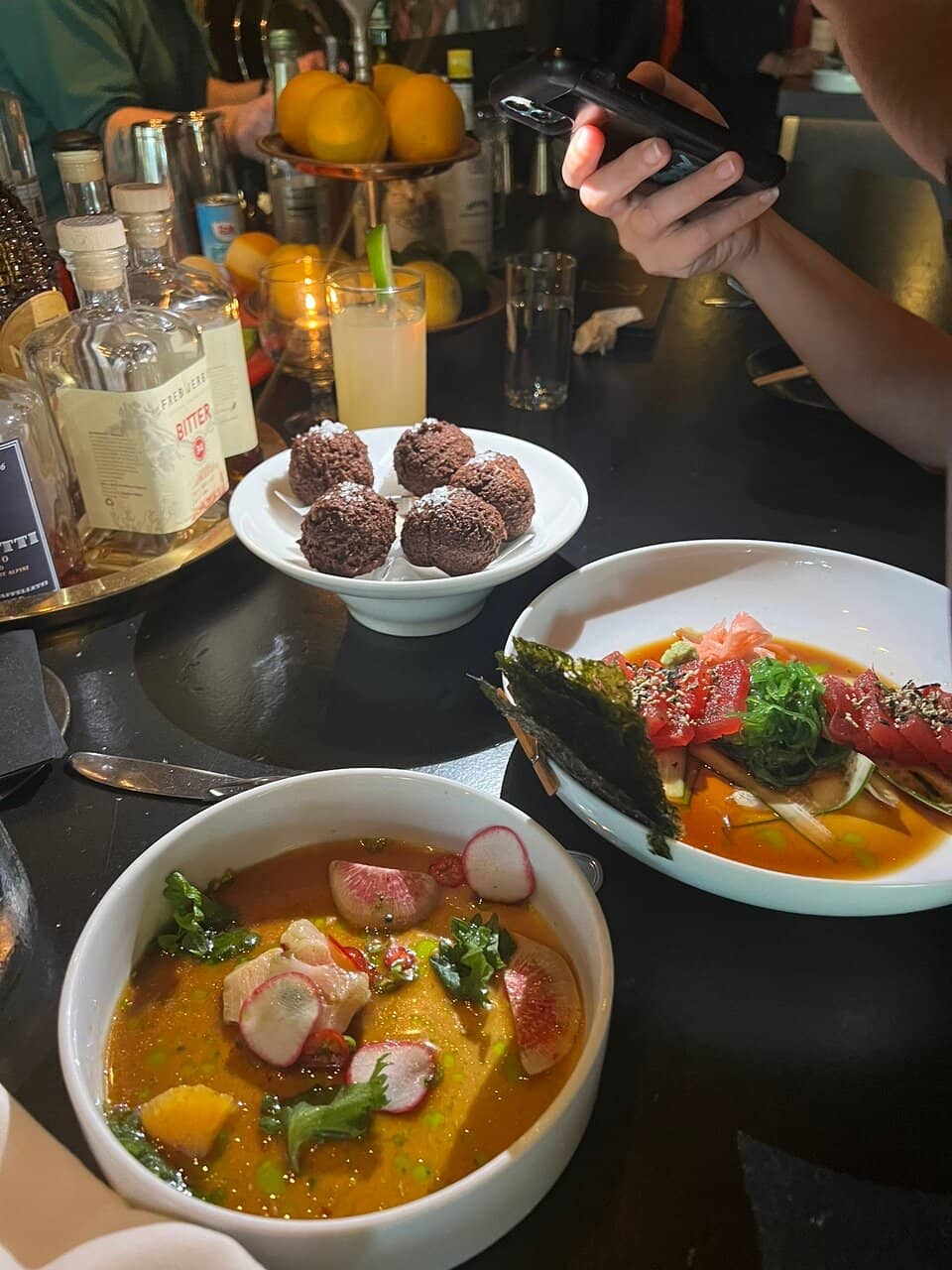 Creative Cocktails and Ambiance