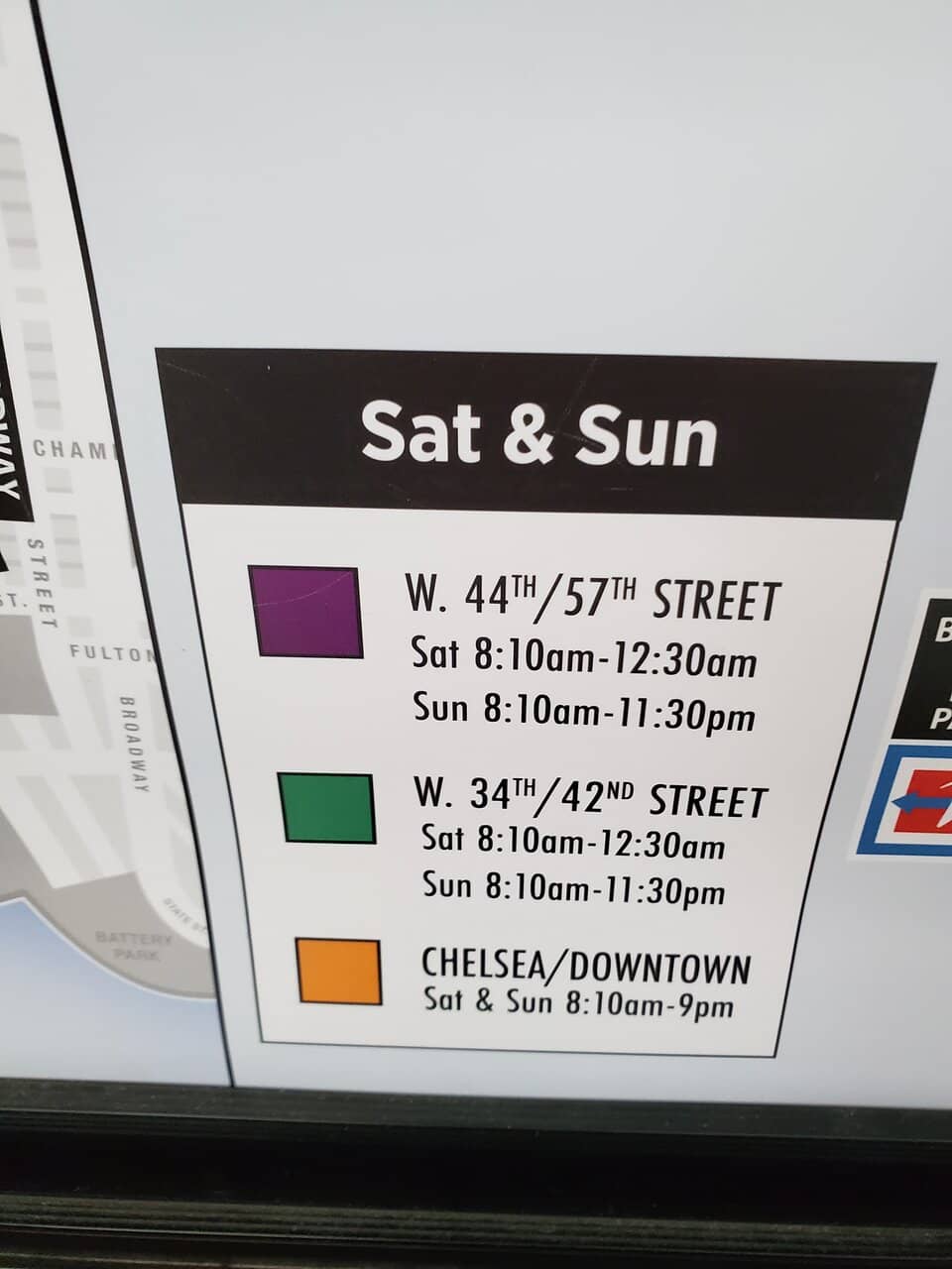 Direct Access to Manhattan