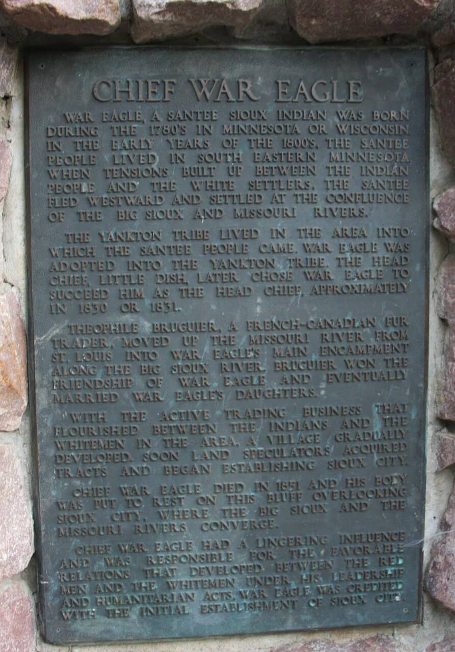 The War Eagle Monument