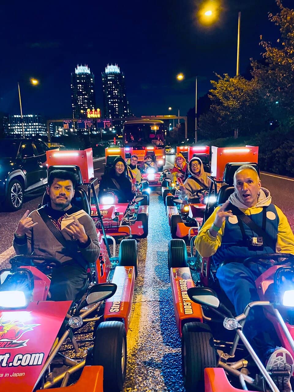 Nighttime City Lights