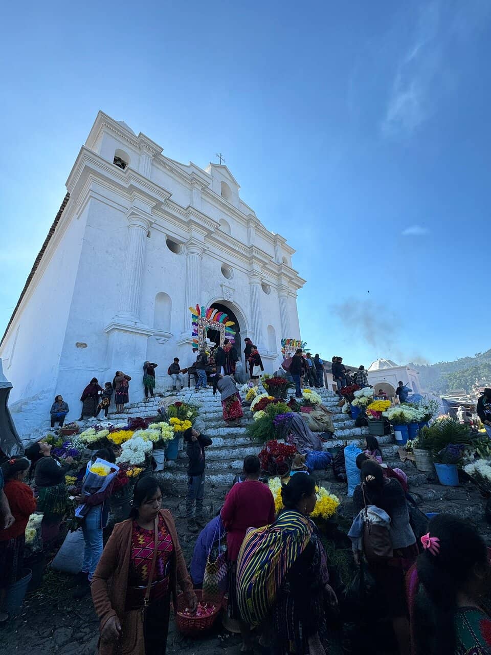 Maya Rituals on Steps