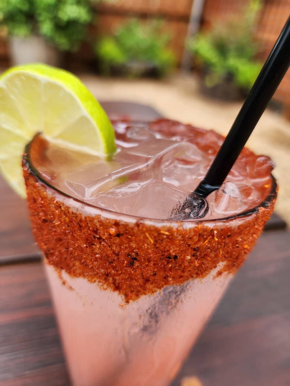 Lively Biergarten with Live Music