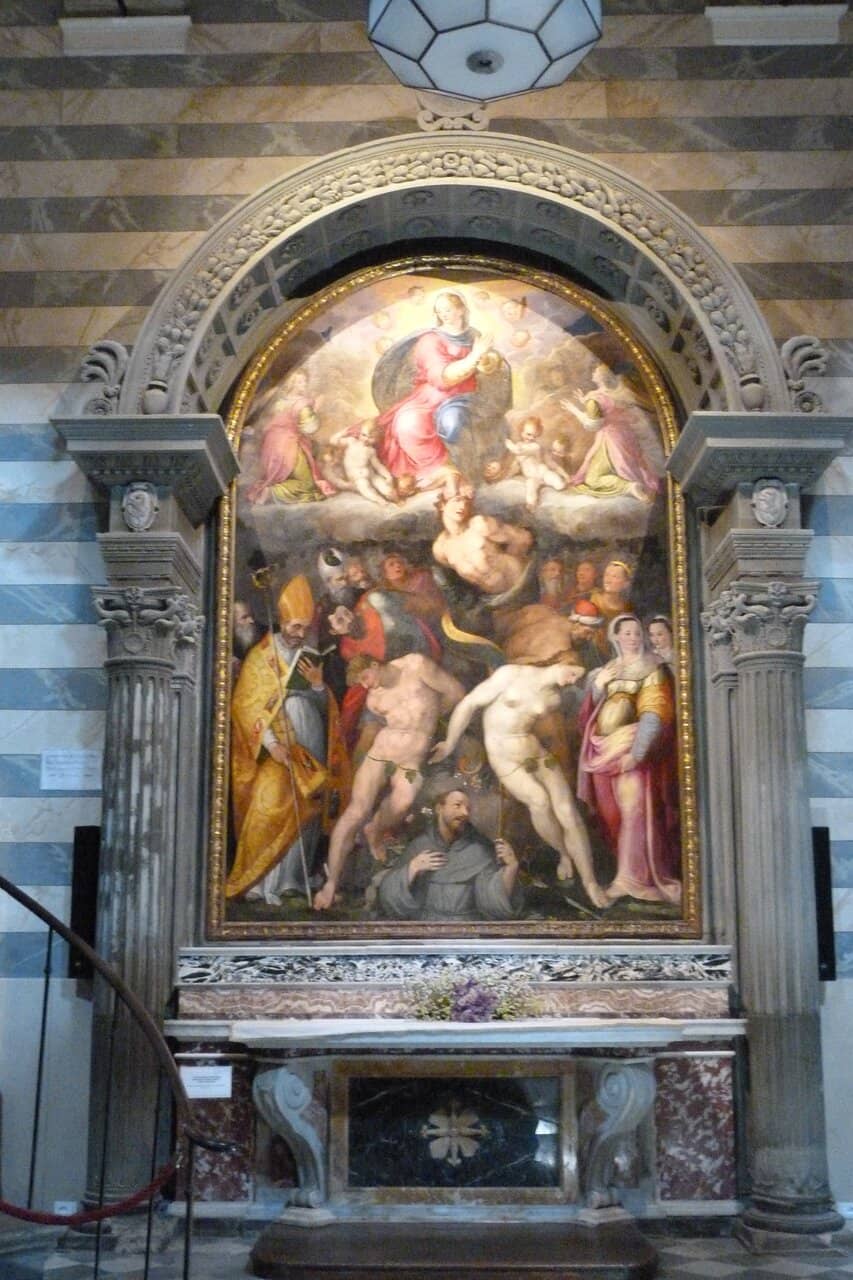 Gilded Coffered Ceiling