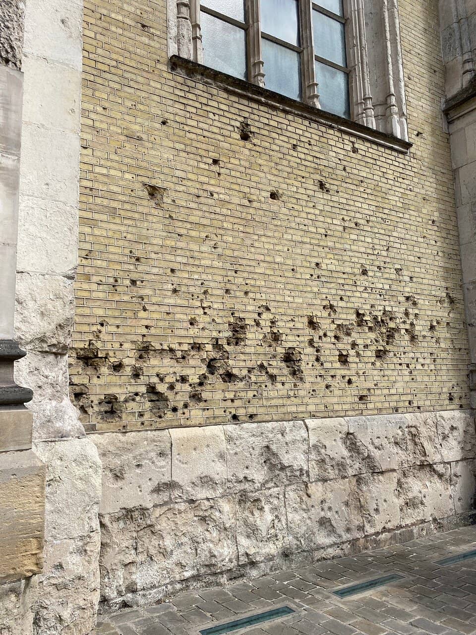 WWII Bullet Holes