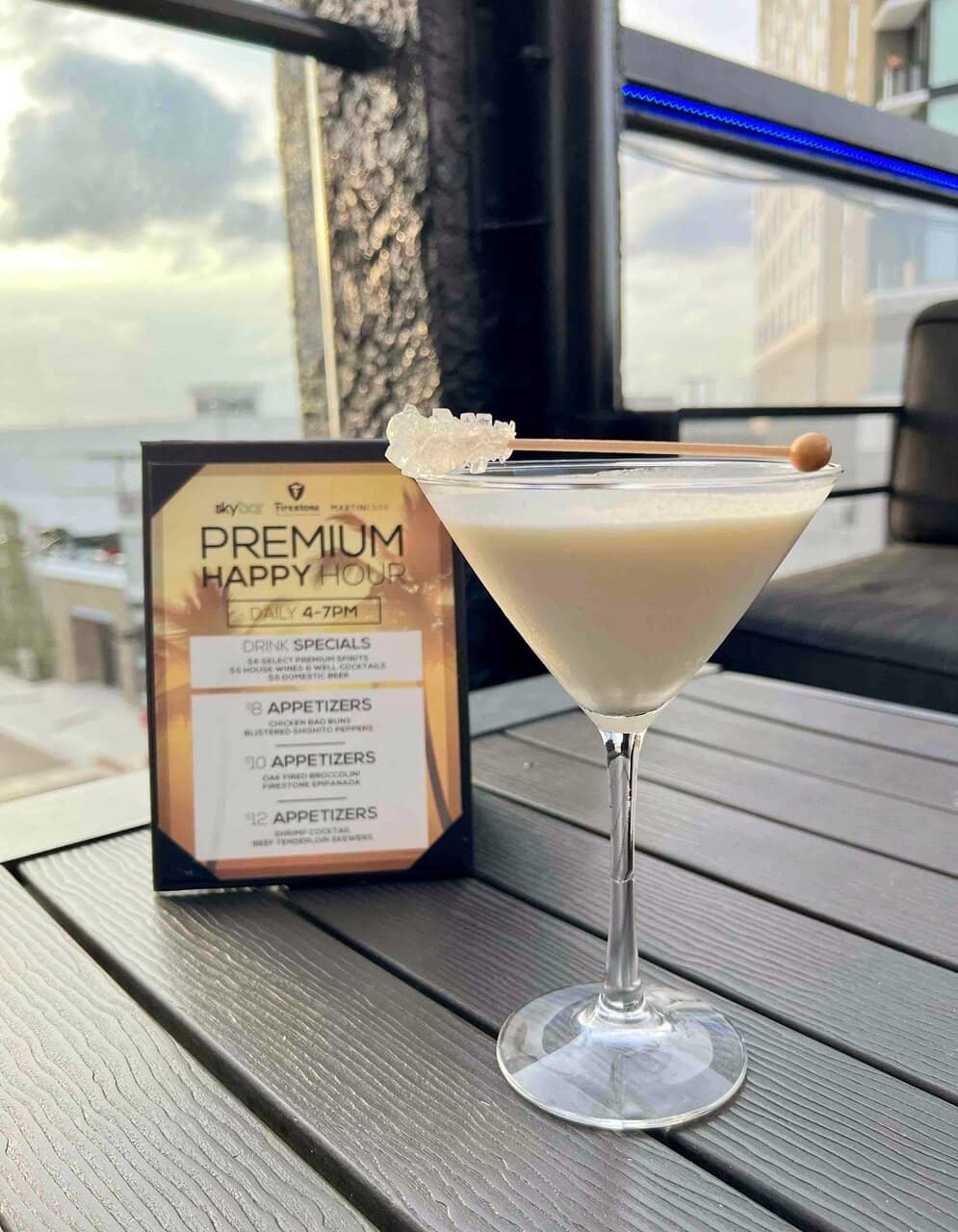 Signature Martinis & Craft Cocktails