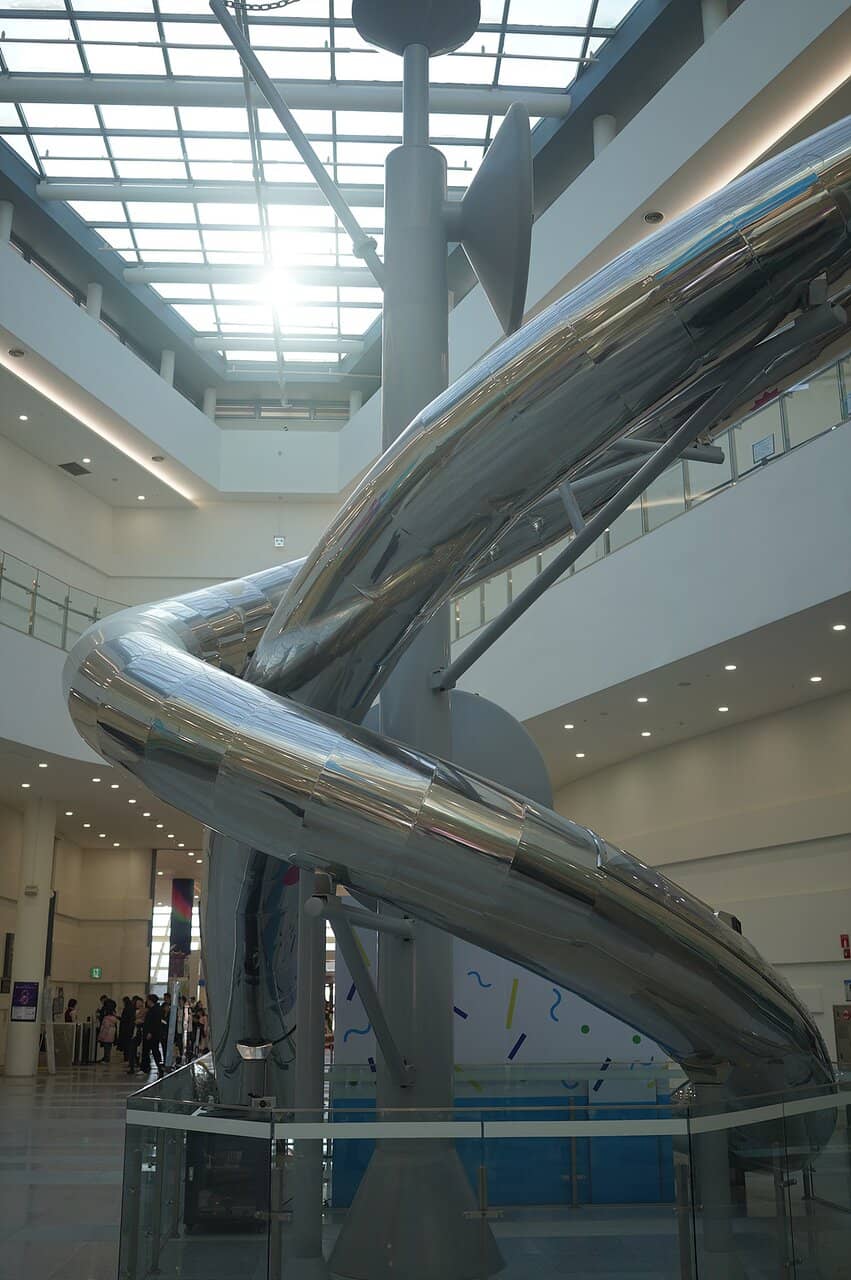 Giant Second-to-First Floor Slide