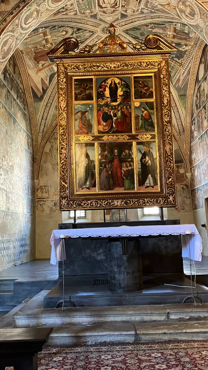 Atmospheric Church Entrance