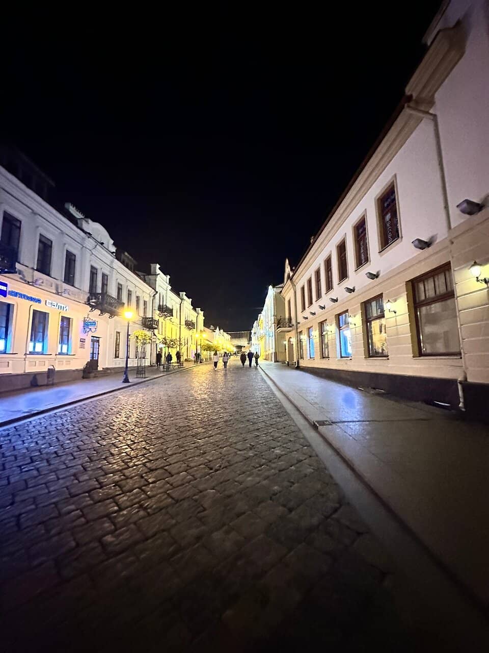 European-Style Streetscape