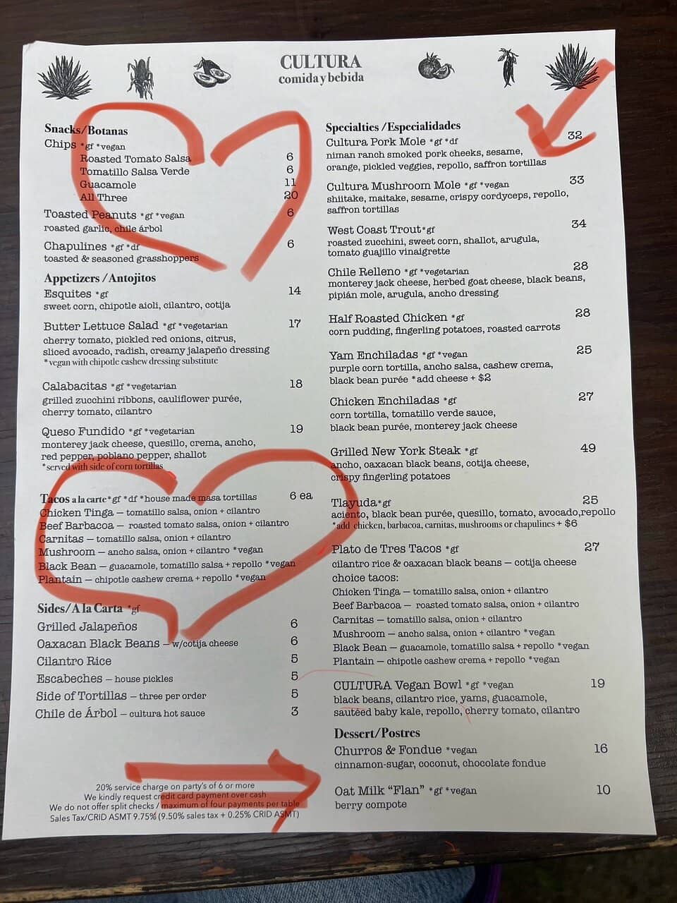 Exceptional Mezcal Selection